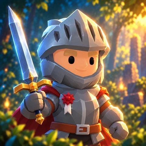Warrior with a sword